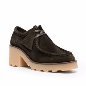 Clarks Wallabee Heeled Boots